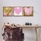 Stupell Industries Glam Paint Drip Hearts Design Framed Floater Canvas Wall Art